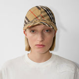 Casquette Burberry en sergé Check EKD