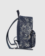 Sac à dos en denim GG grand format