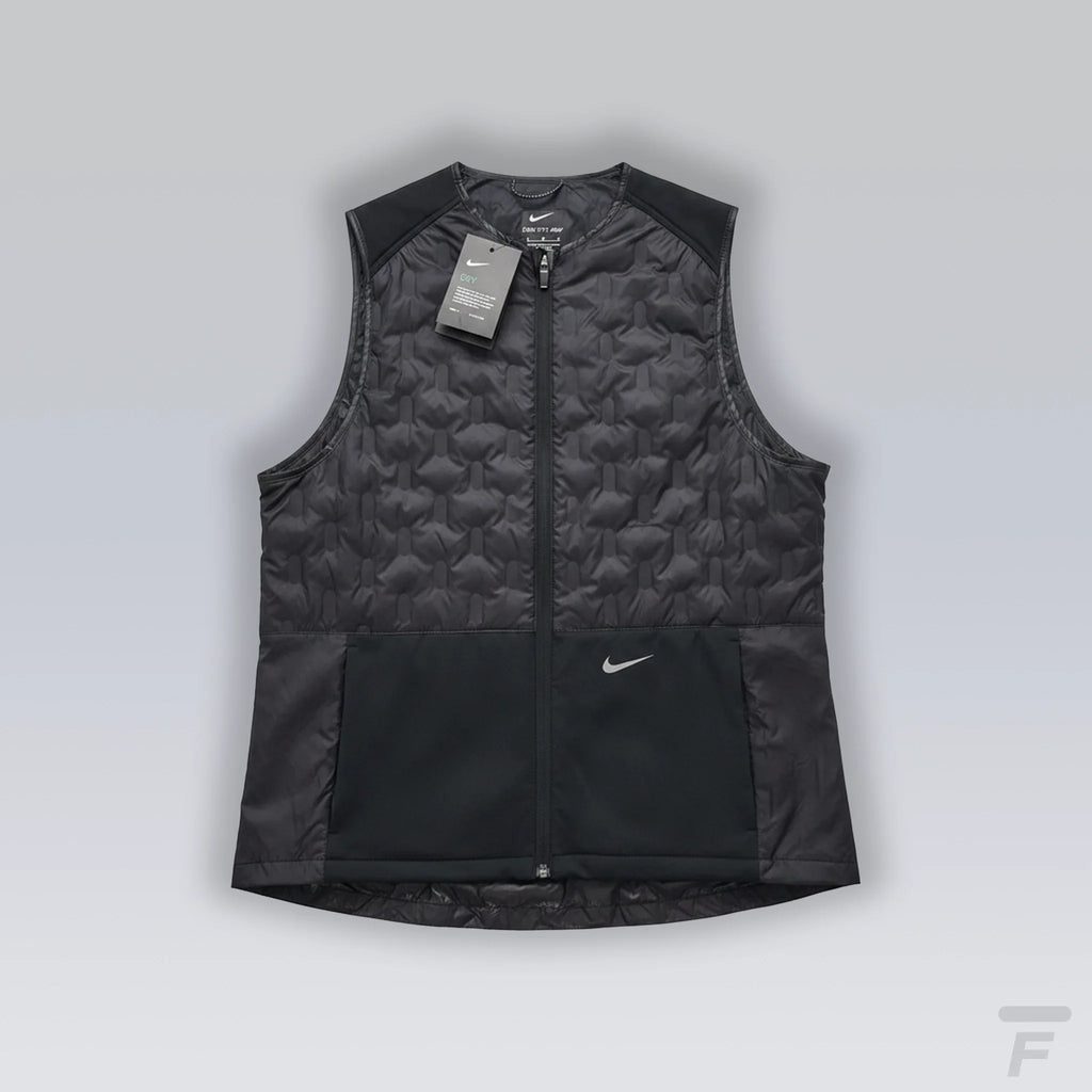 Veste Sans Manche Running Therma Fit Noir