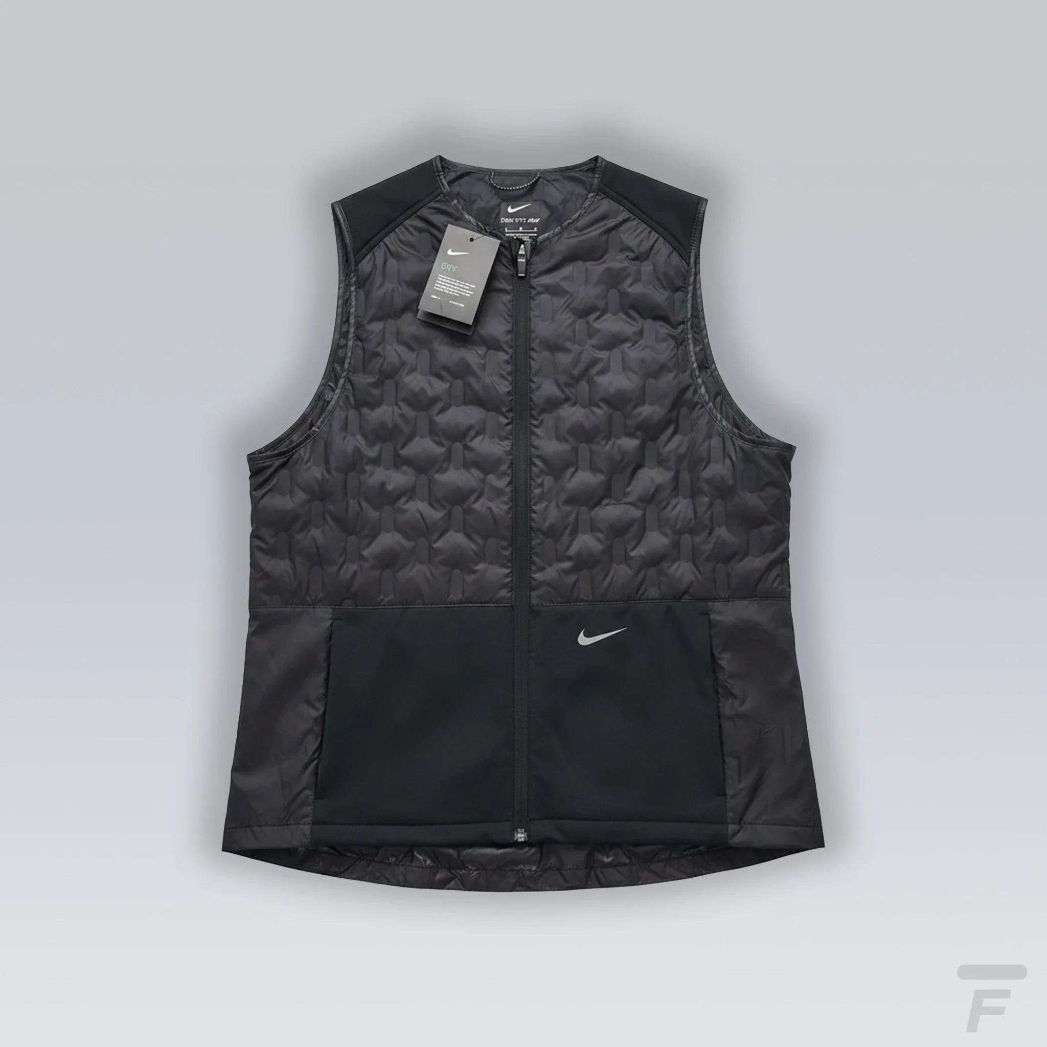 Veste Sans Manche Running Therma Fit Noir