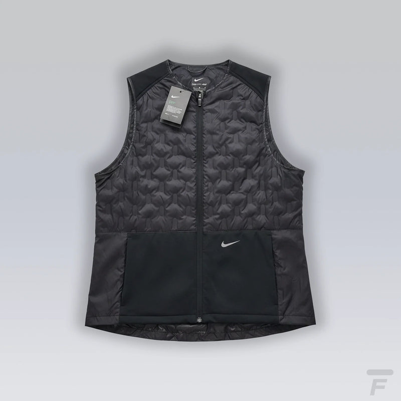 Veste Sans Manche Running Therma Fit Noir
