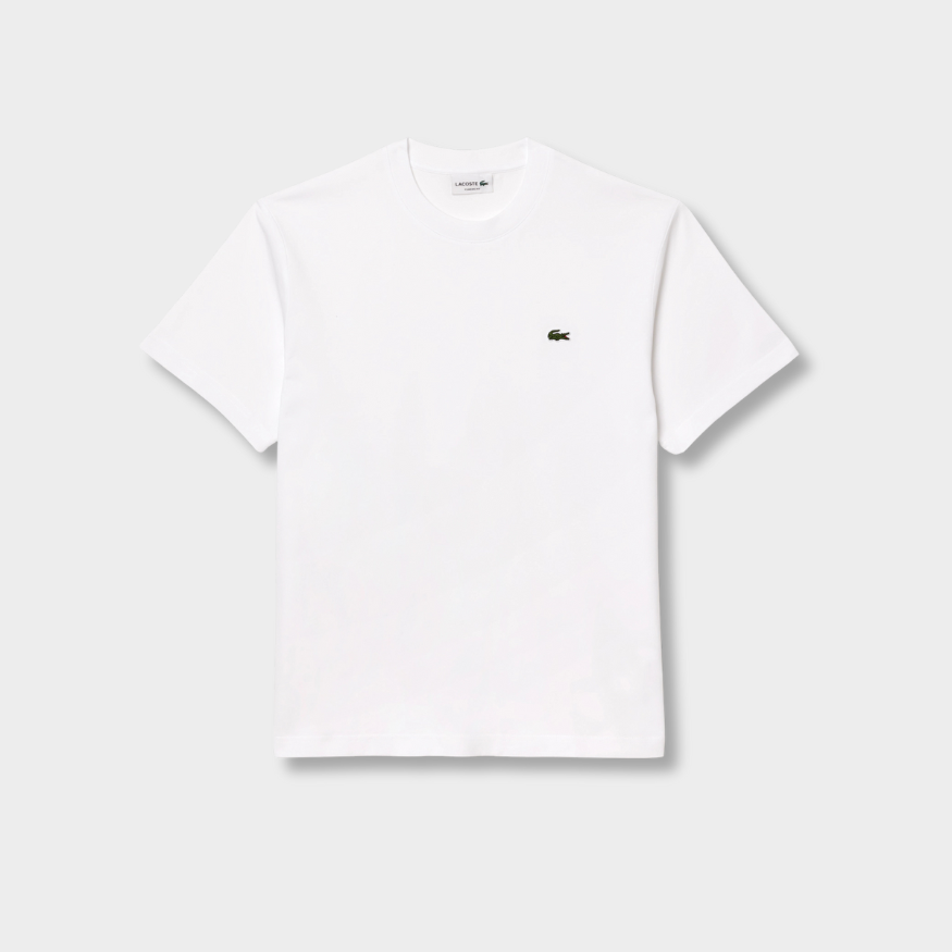 Ensemble short/t-shirt Lacoste Blanc