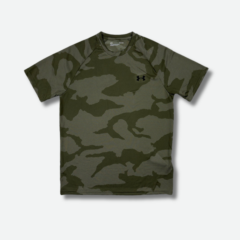 Ensemble short/t-shirt Under Kaki