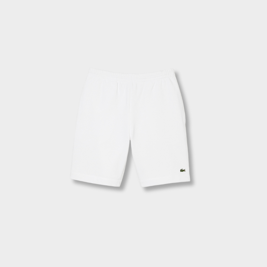 Ensemble short/t-shirt Lacoste Blanc