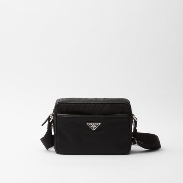 Sac porté épaule en Re-Nylon et Saffiano