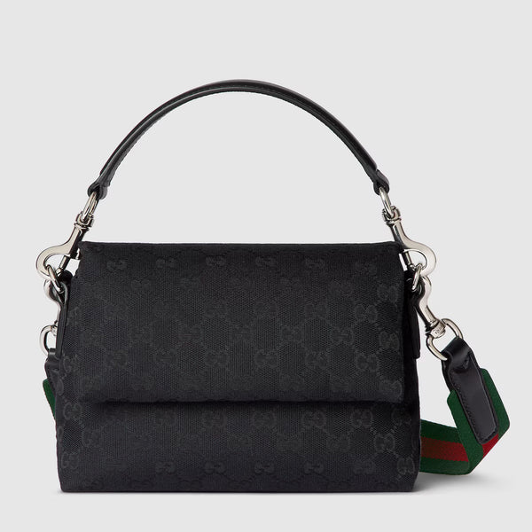 Sac à bandoulière en toile GG petit format - #1