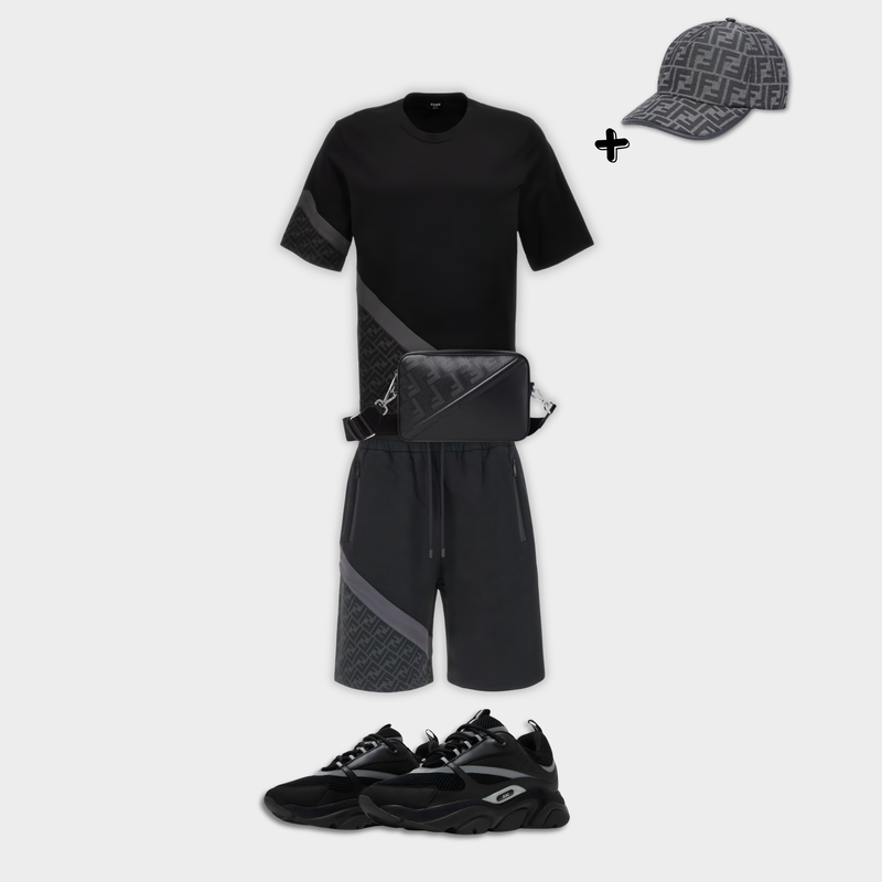 Outfit Fendi + Casquette Offerte