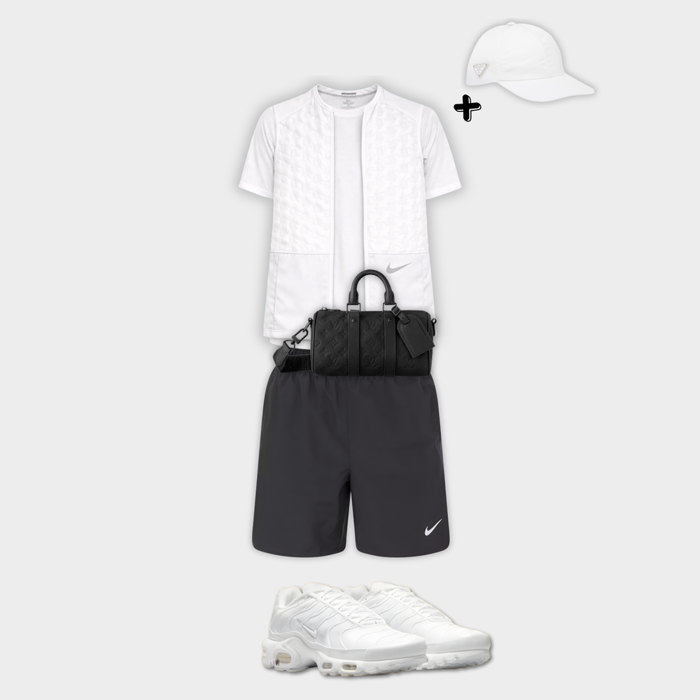 Outfit Therma Fit Blanc + Casquette Offerte