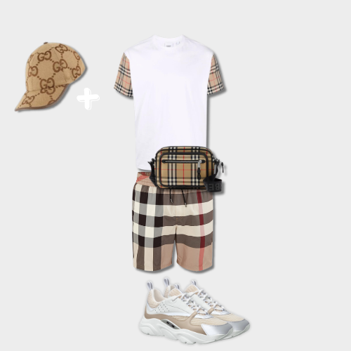 Outfit Burberry + Casquette Offerte