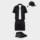 Outfit Prada Noir + Casquette Offerte