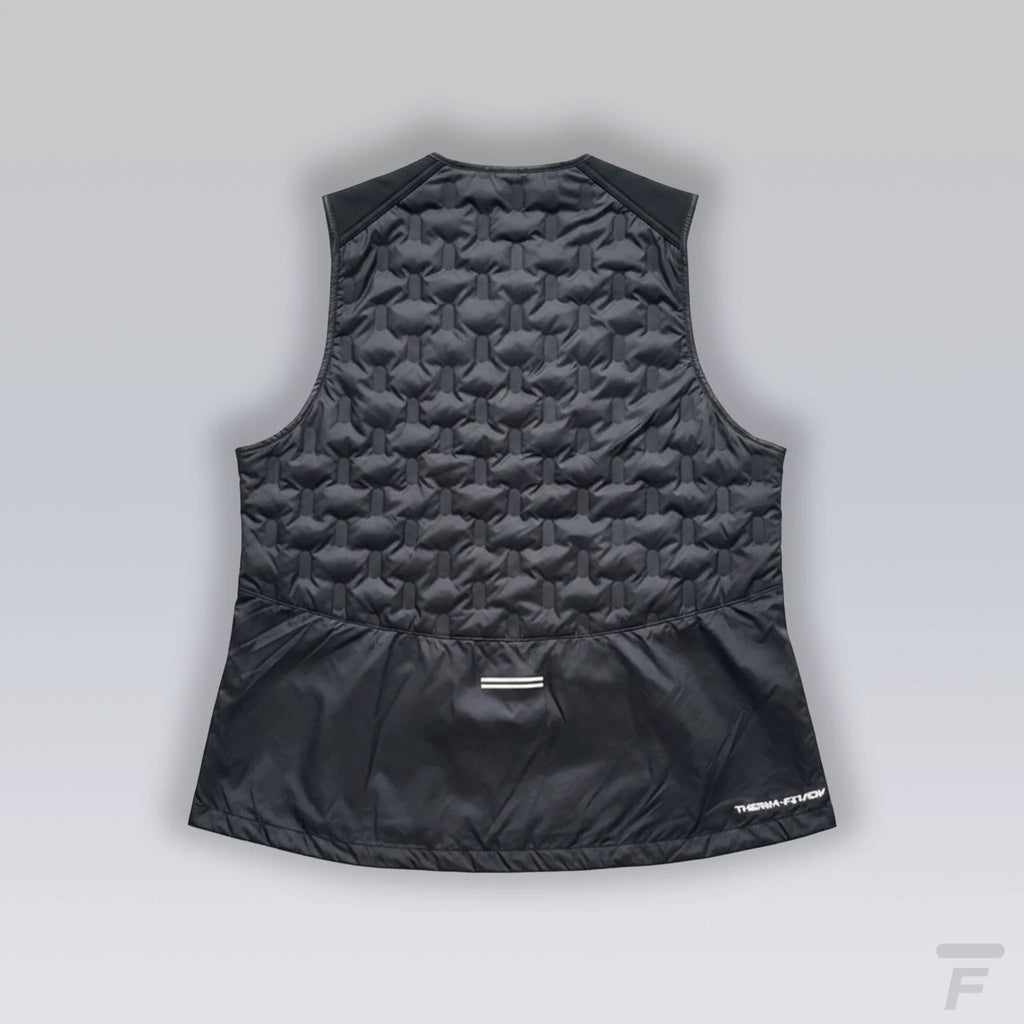 Veste Sans Manche Running Therma Fit Noir