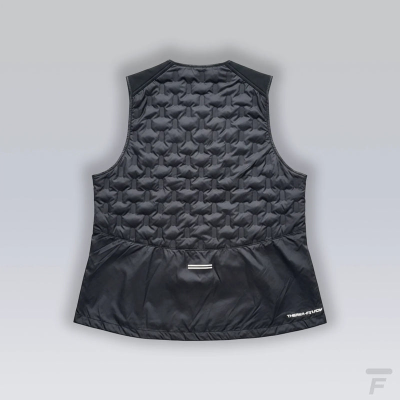 Veste Sans Manche Running Therma Fit Noir