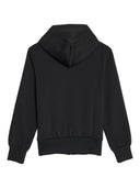 Sweat zippé CDG Avec Capuche Noir