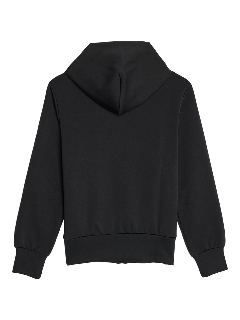 Sweat zippé CDG Avec Capuche Noir