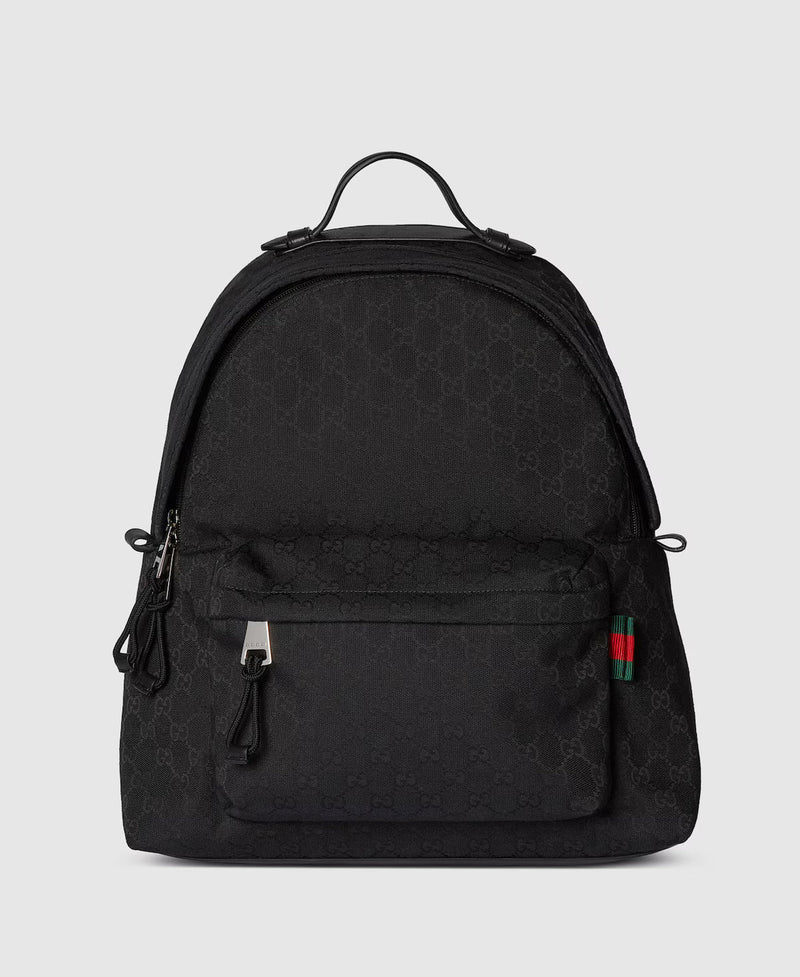 Sac à dos en toile GG moyen format - #1