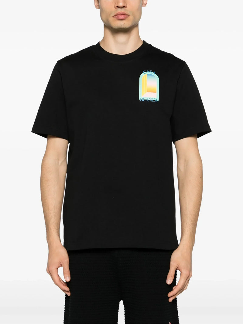 T-Shirt Casablanca L'arche De Nuit