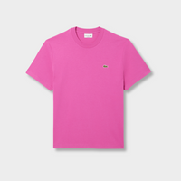 Ensemble short/t-shirt Lacoste Rose vif