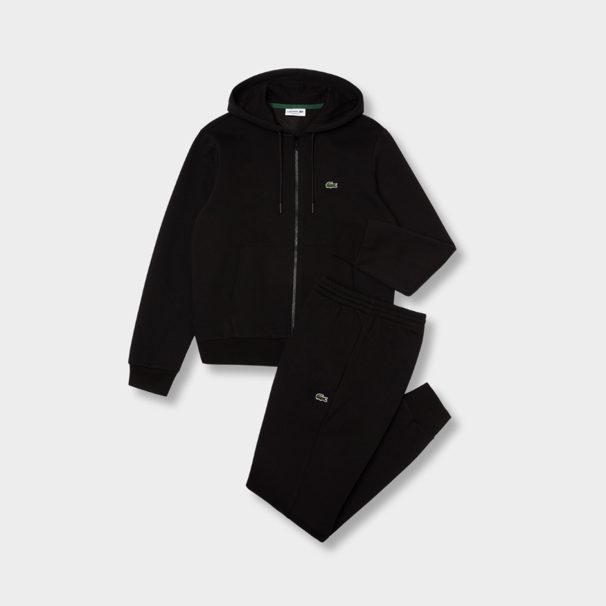 Ensemble survêtement Lacoste Noir