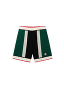 TENNIS MAILLE RAYÉ SHORTS