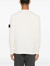 Stone Island Pull Col Rond Beige