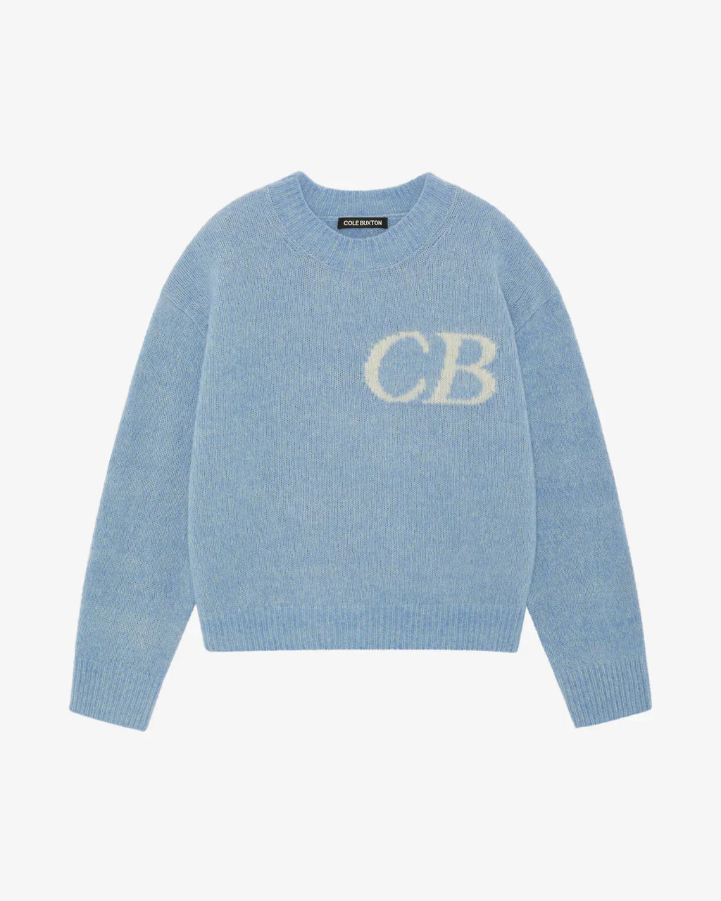 Pull CB Logo Knit Bleu CIel
