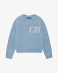 Pull CB Logo Knit Bleu CIel