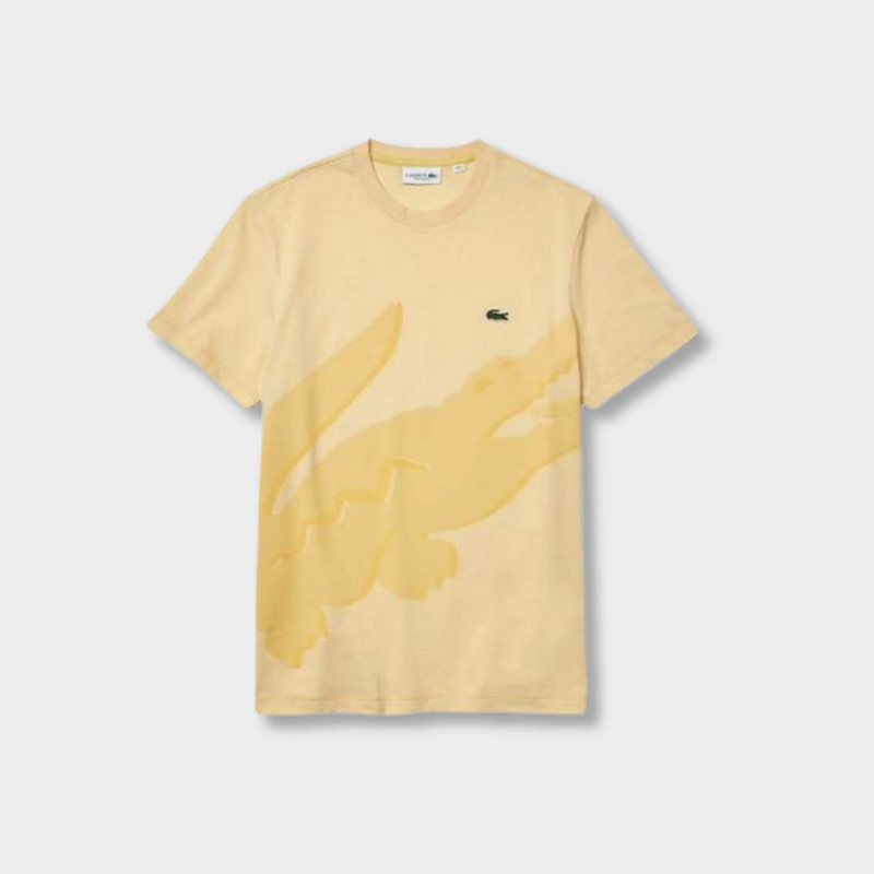 Ensemble short/t-shirt Lacoste Jaune