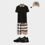 Outfit Polo Burberry + Casquette Offerte