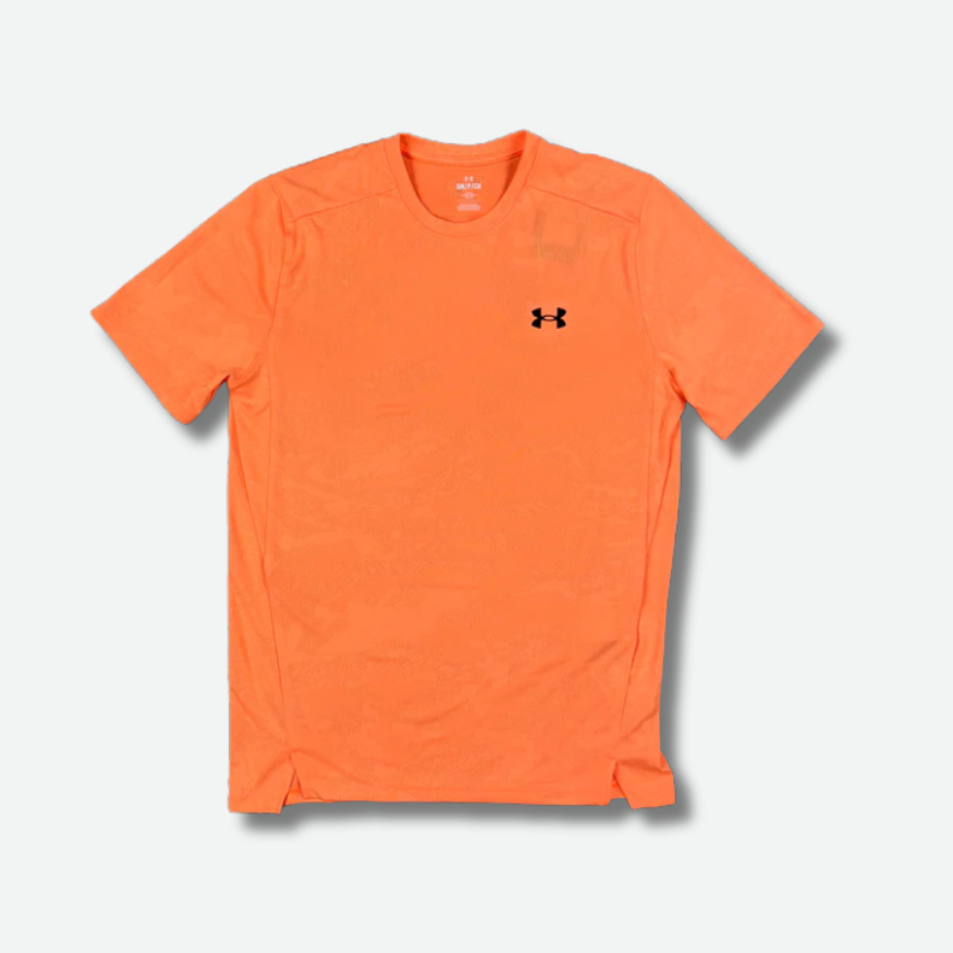 Ensemble short/t-shirt Under Armour orange