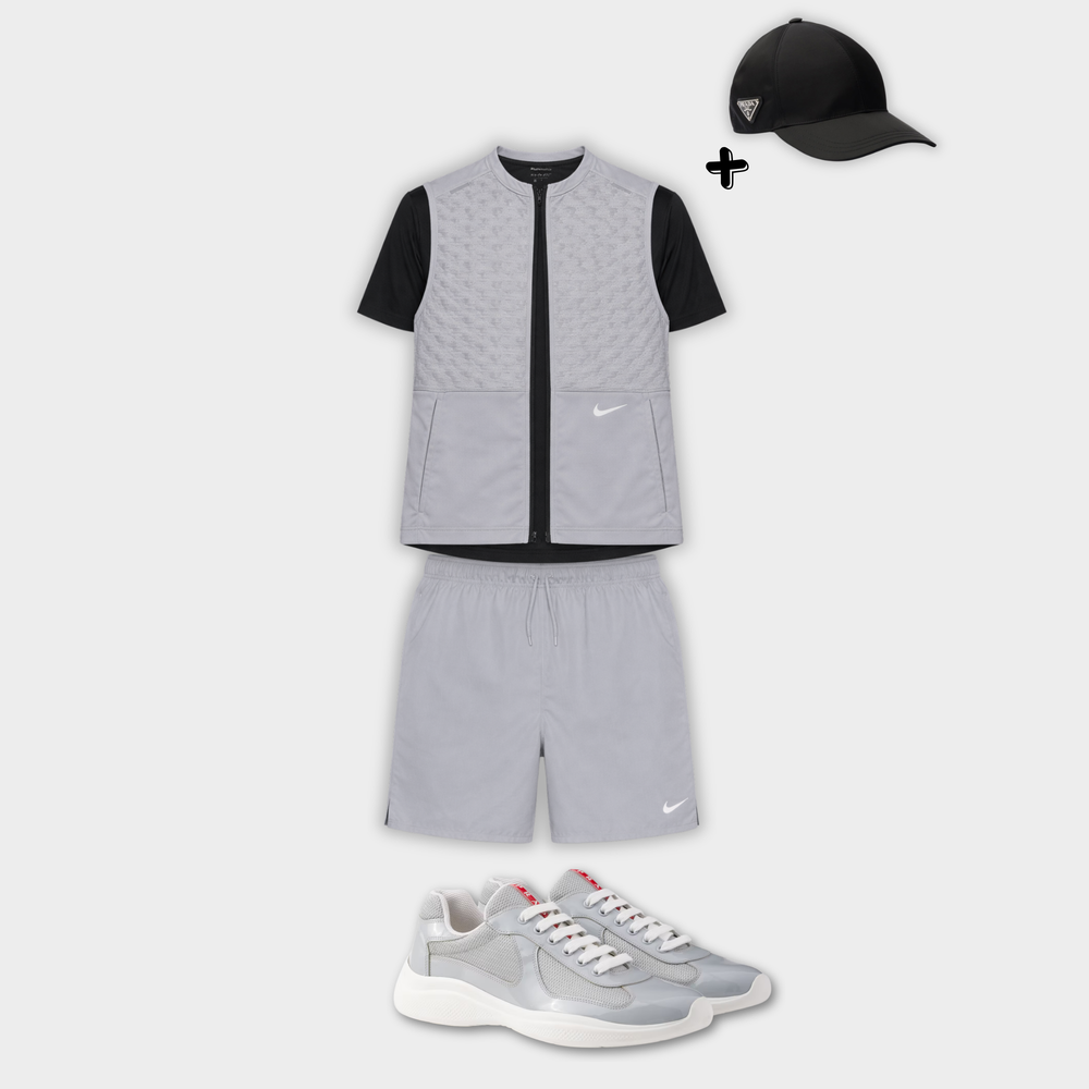 Outfit Therma Fit Gris + Casquette Offerte
