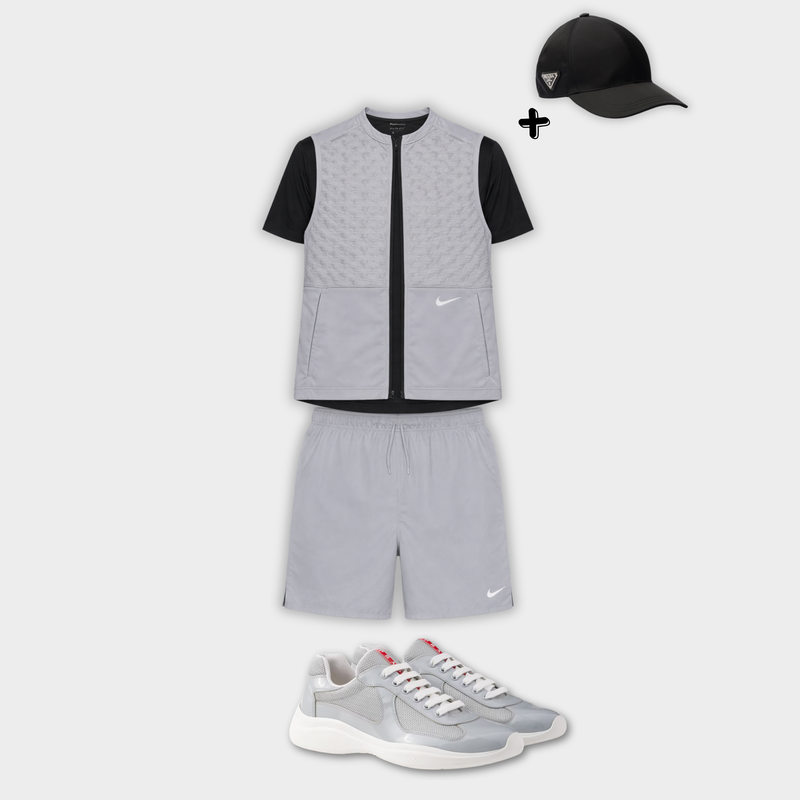 Outfit Therma Fit Gris + Casquette Offerte