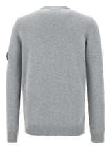 Stone Island Pull Col Rond Gris