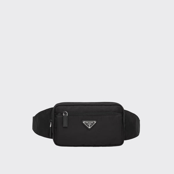 Sac banane en Re-Nylon et cuir Saffiano