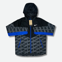 Ensemble survêtement running Noir et bleu