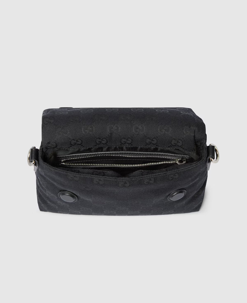 Sac à bandoulière en toile GG petit format - #1