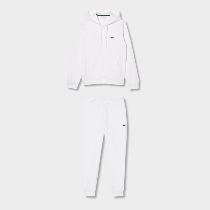Ensemble survêtement Lacoste Blanc