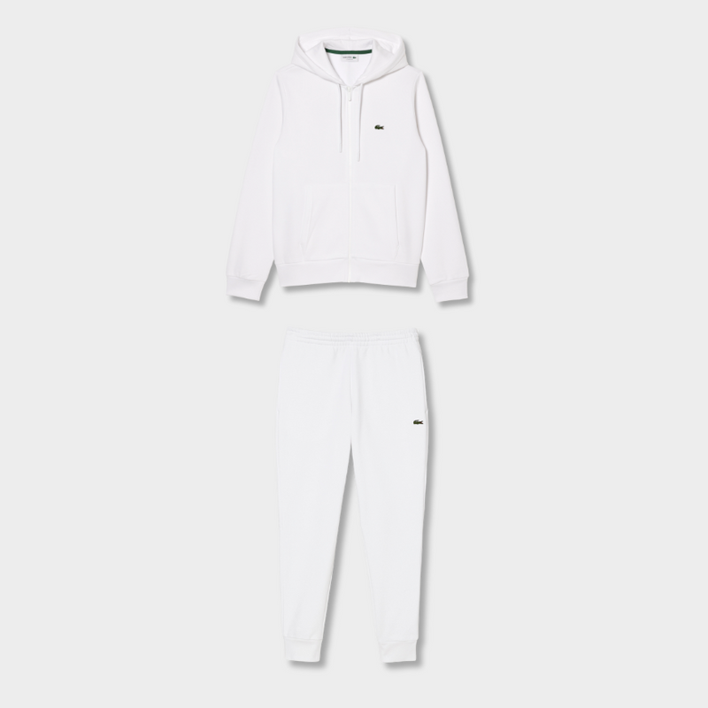 Ensemble survêtement Lacoste Blanc