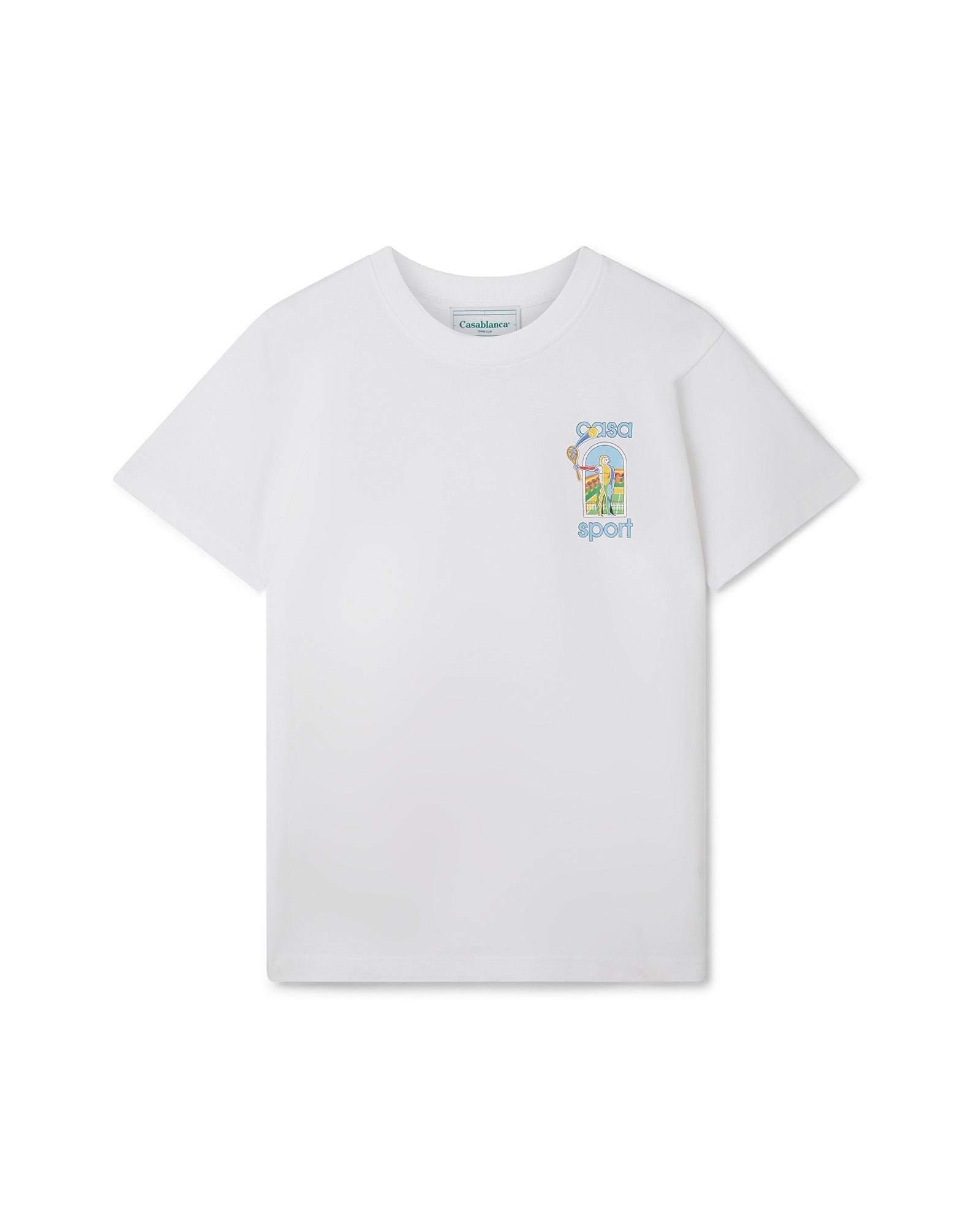 T-Shirt Casablanca Afro Cubism Tennis Club