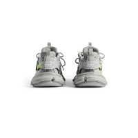 Balanciaga Track Gris Avec Logo Jaune Fluo