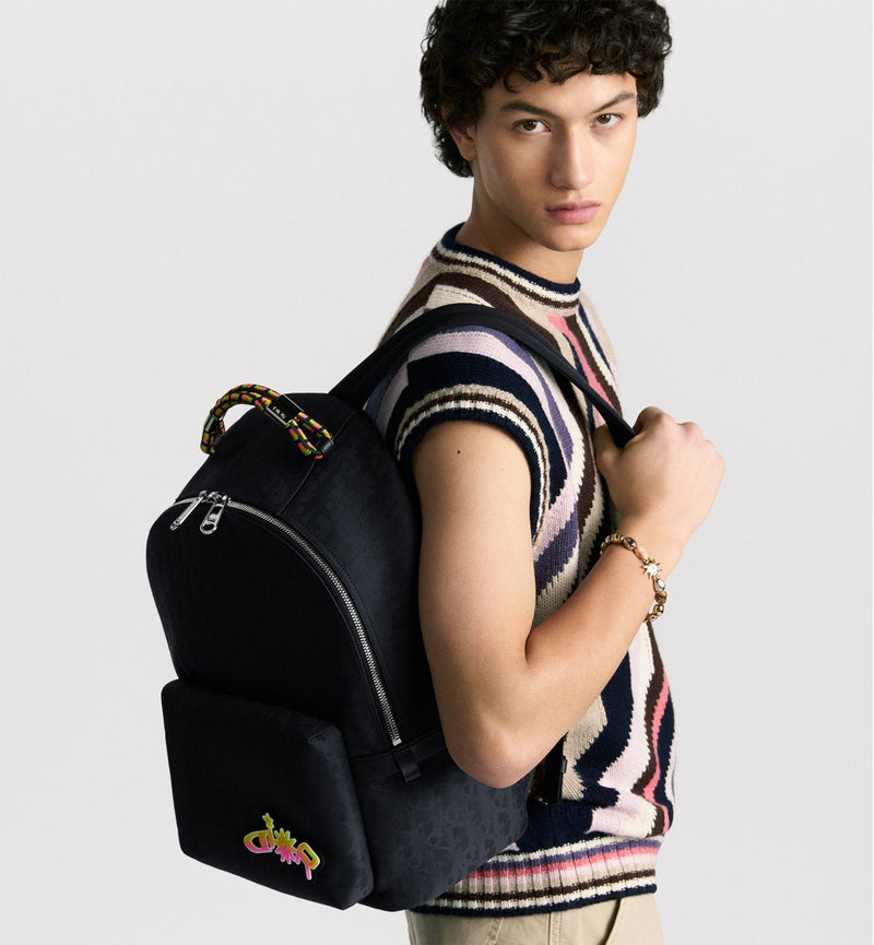 Sac à dos zippé DIOR AND LEWIS HAMILTON
