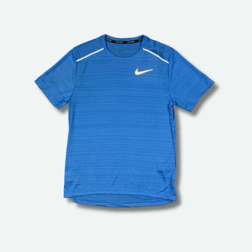 Ensemble short/t-shirt running Bleu clair