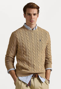 Pull Ralph Lauren En Laine Caramel
