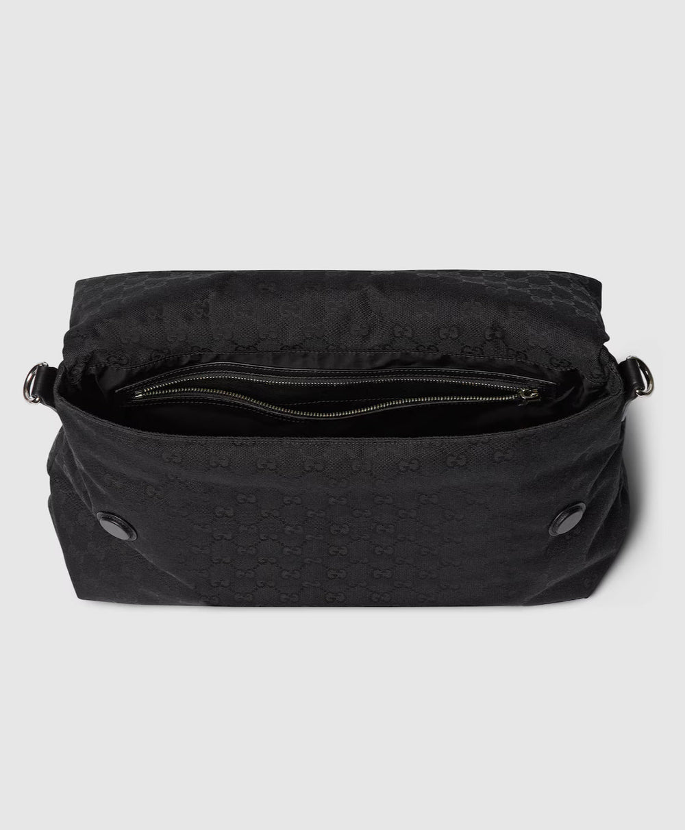 Sac à bandoulière en toile GG grand format - #1