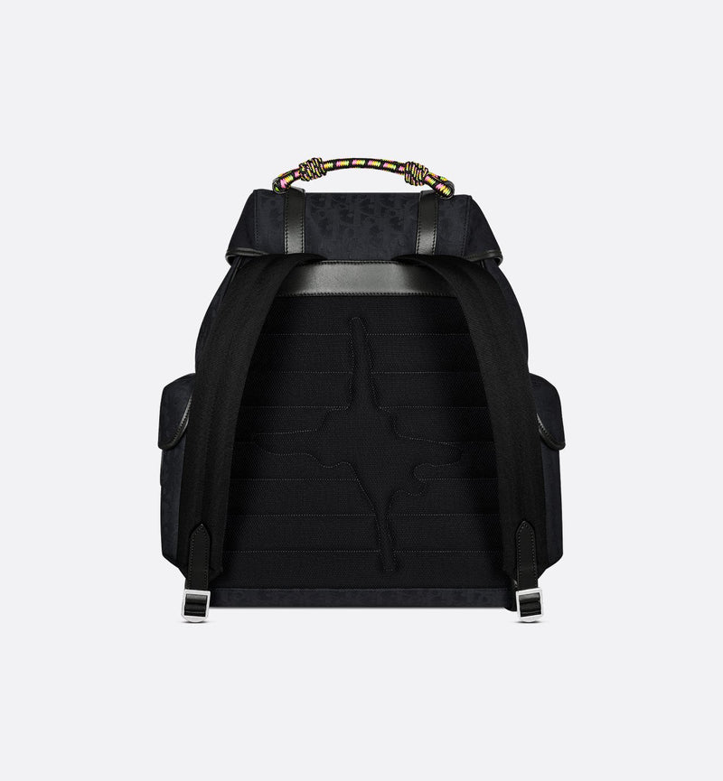 Sac à dos à rabat Dior Hit The Road DIOR AND LEWIS HAMILTON