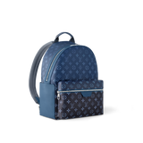 Sac à dos Discovery PM Toile Monogram Bleu et noir