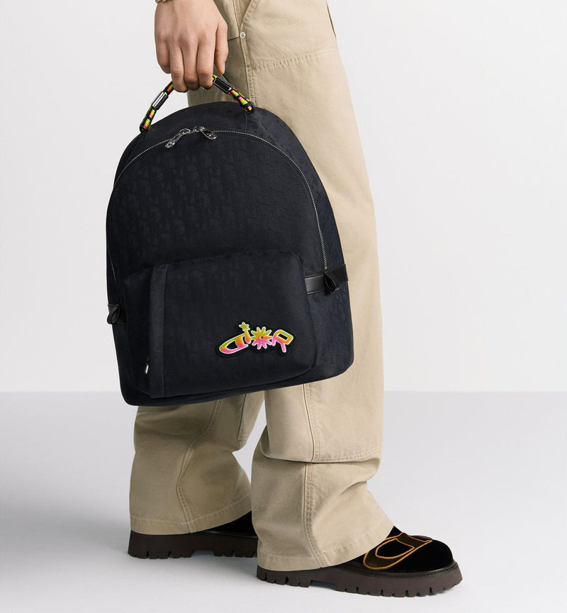 Sac à dos zippé DIOR AND LEWIS HAMILTON