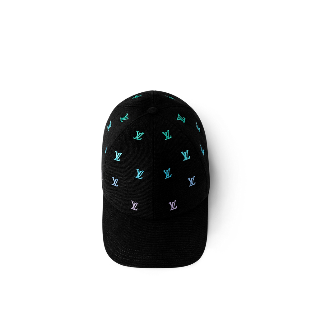 Casquette LV Blason Shading Denim