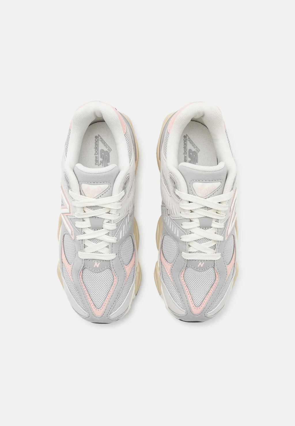 New Balance 9060 Gris Et Rose