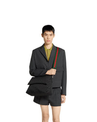 Sac à bandoulière en toile GG grand format - #1