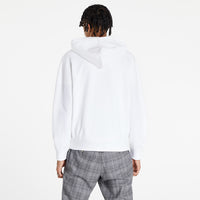 Sweat zippé CDG Avec Capuche Blanc